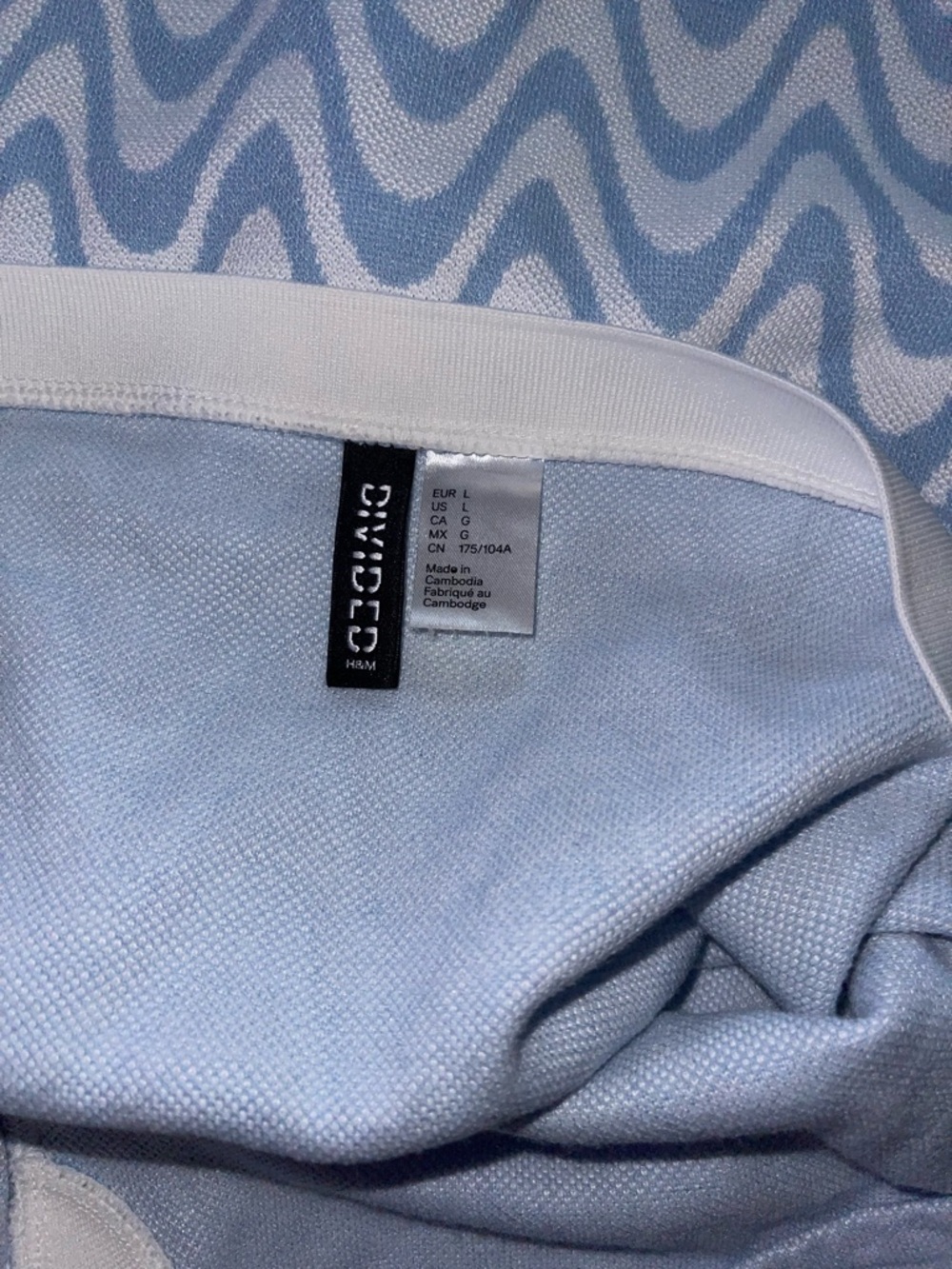 H&M Women's Blue and White Mini Halter Dress - Picture 7 of 10